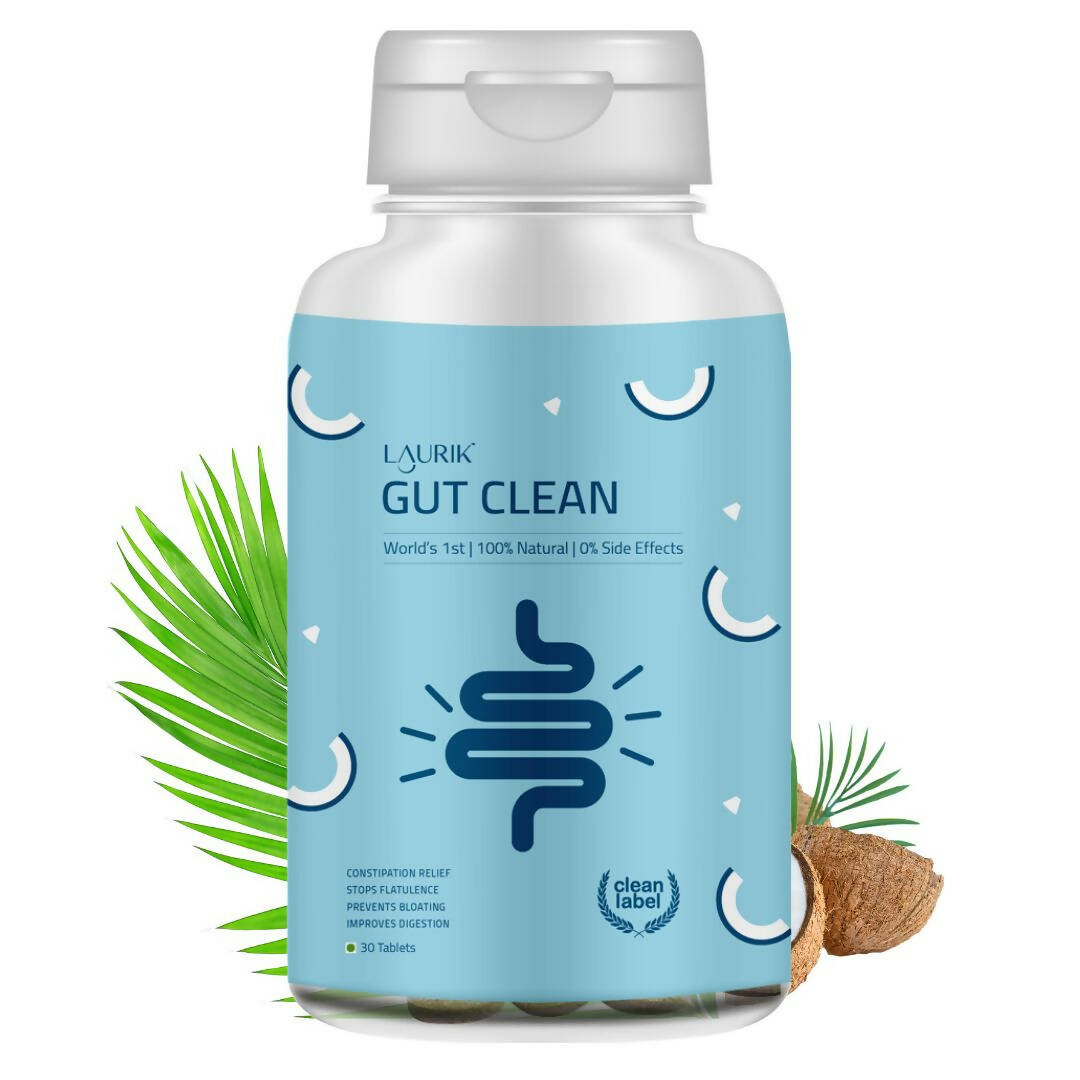 Laurik Gut Clean Tablets For Constipation Relief And Digestive Health - Mytrendzcart