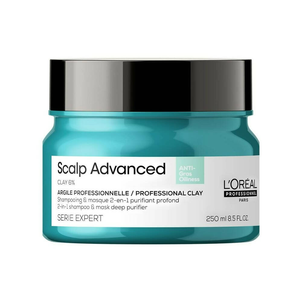 L'Oreal Paris Professionnel Scalp Advanced Anti-Oiliness 2-In-1 Deep Purifier Clay With 3% AHA - Mytrendzcart