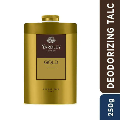 Yardley London Gold Deodorizing Talc For Men -100 gm - Mytrendzcart