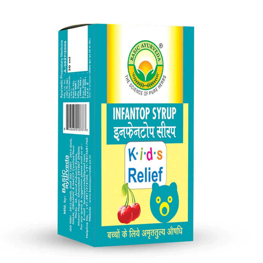 Basic Ayurveda Infantop Syrup Kids Relief -30 ml Mytrendzcart