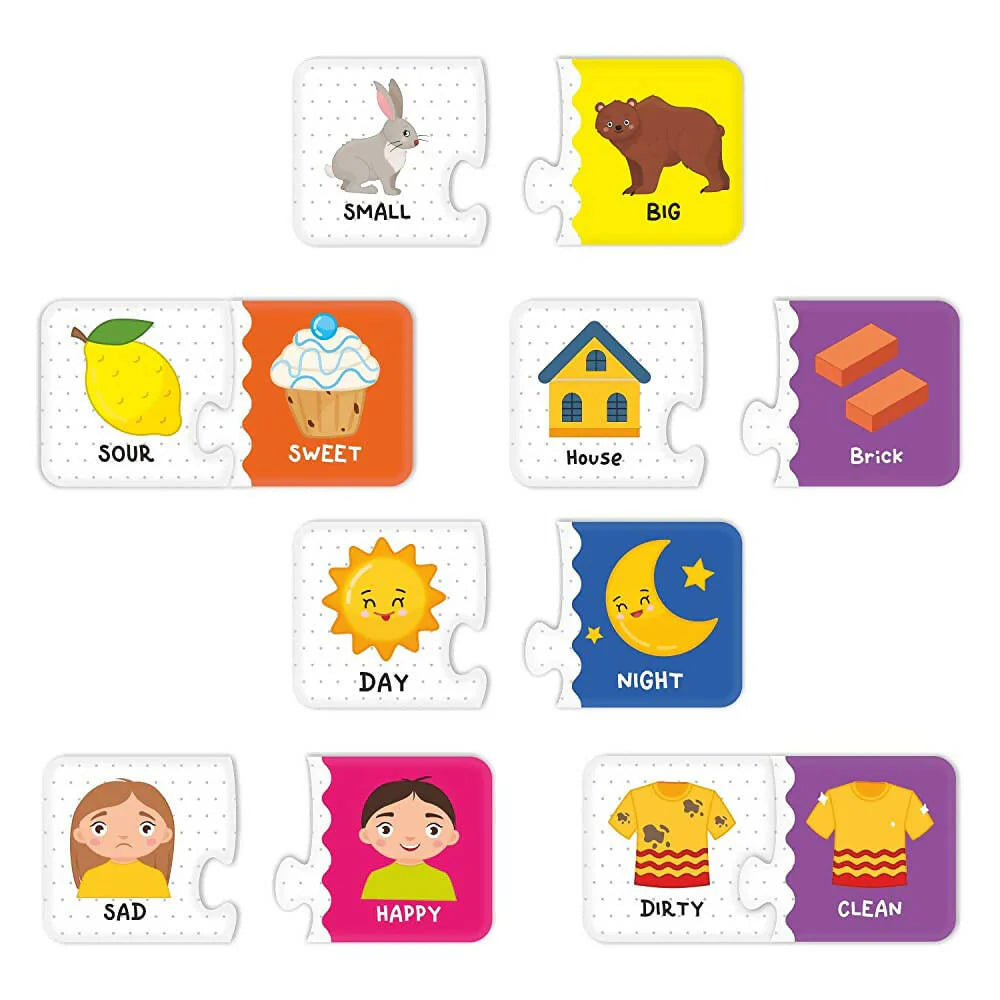 Webby Opposites 2 Pieces Learning Pack Jigsaw Puzzle Mytrendzcart