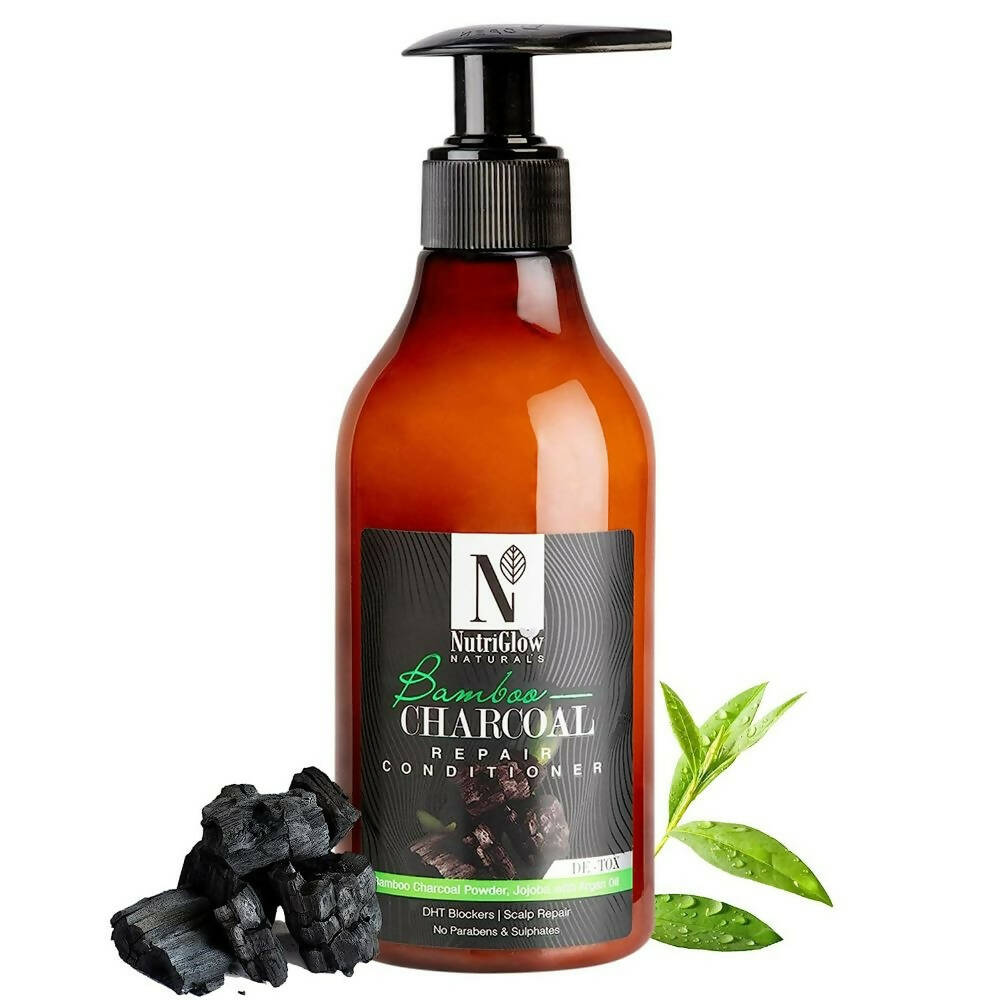 NutriGlow NATURAL'S Bamboo Charcoal Conditioner - Mytrendzcart