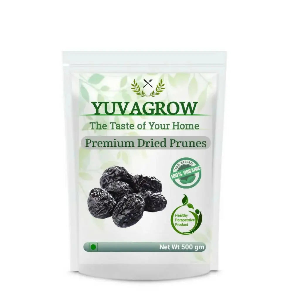 Yuvagrow Premium Dried Prunes -250 gm - Mytrendzcart