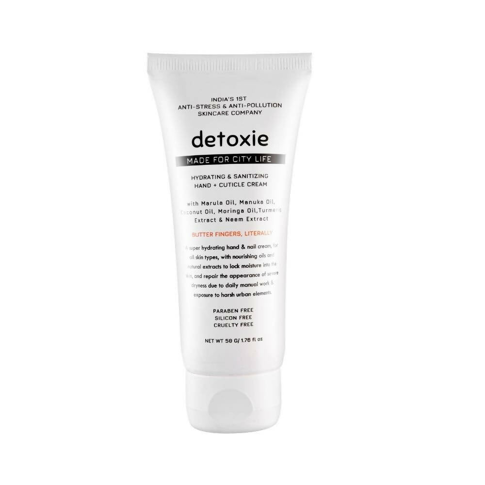 Detoxie Hydrating & Sanitizing Hand & Cuticle Cream - Mytrendzcart