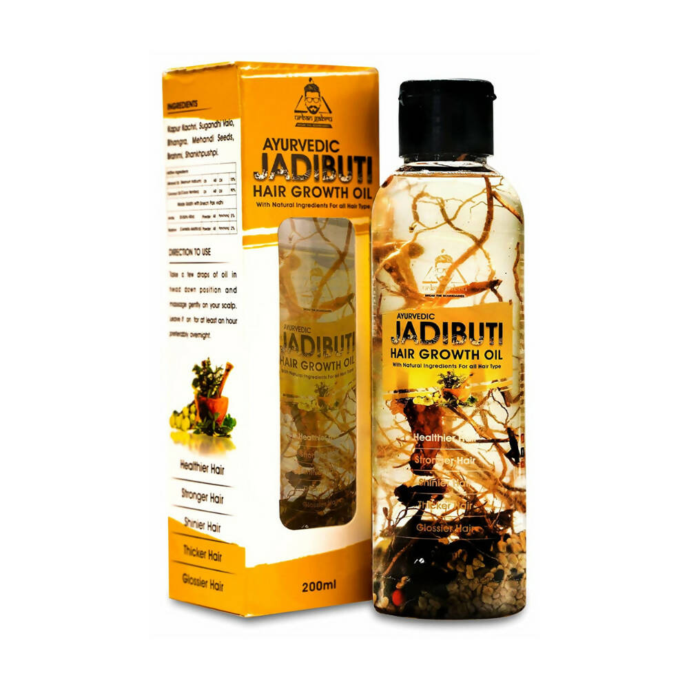 Urbangabru Ayurvedic Jadibuti Hair Growth Oil - Mytrendzcart