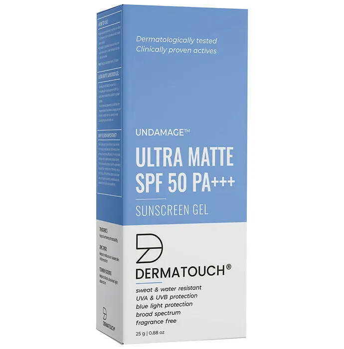 Dermatouch Ultra Matte Sunscreen Gel SPF 50 PA+++ - Mytrendzcart