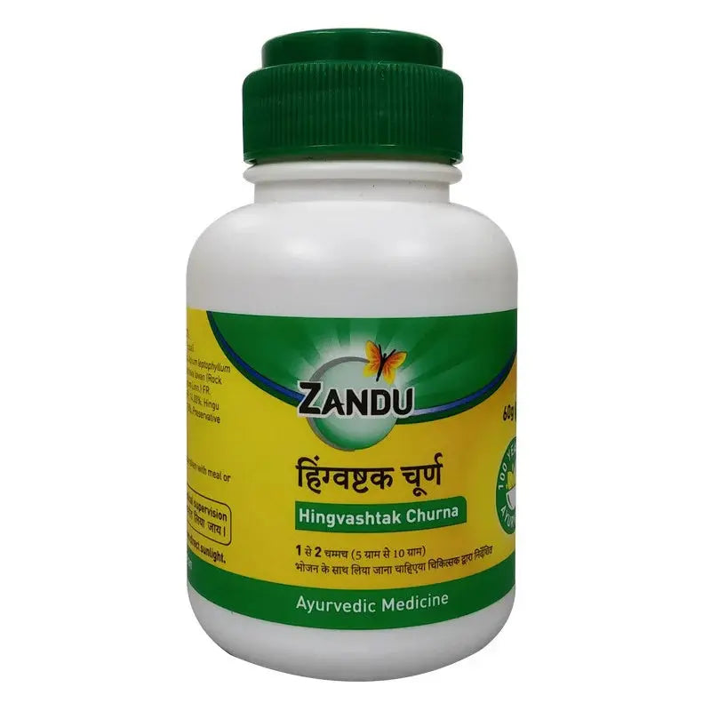 Zandu Hingvastak Churna -Pack of 1 - 60 gm - Mytrendzcart