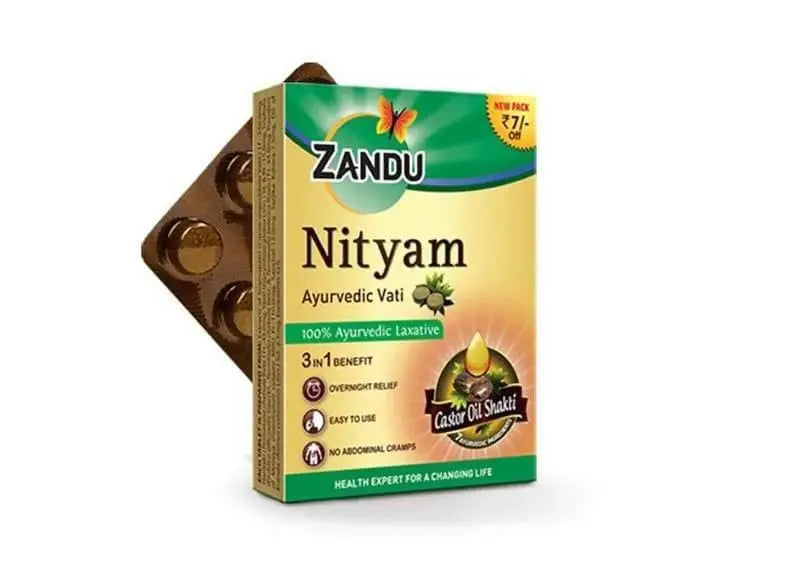 Zandu Nityam Tablets -10 Tablets - Pack of 1 - Mytrendzcart