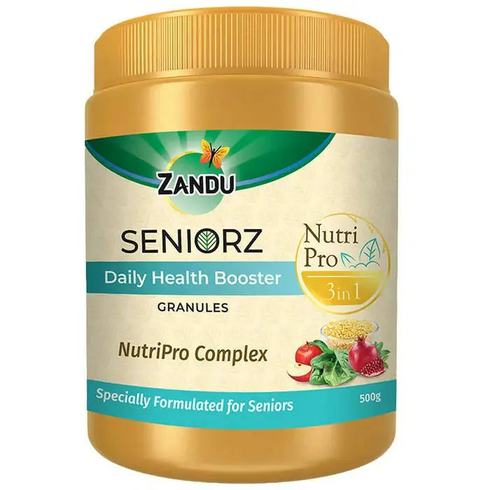 Zandu Seniorz Daily Health Booster Granules - Mytrendzcart