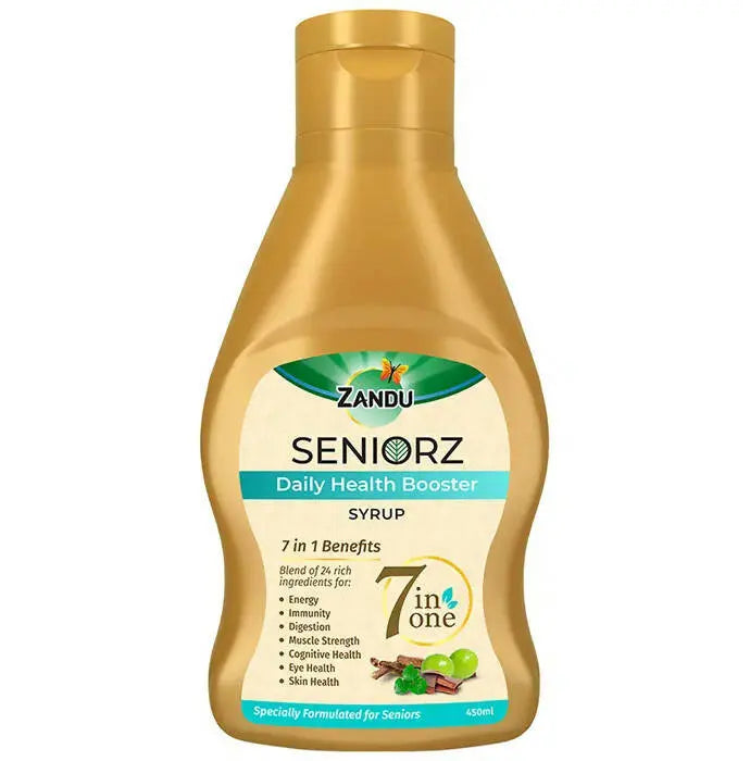 Zandu Seniorz Daily Health Booster Syrup - Mytrendzcart