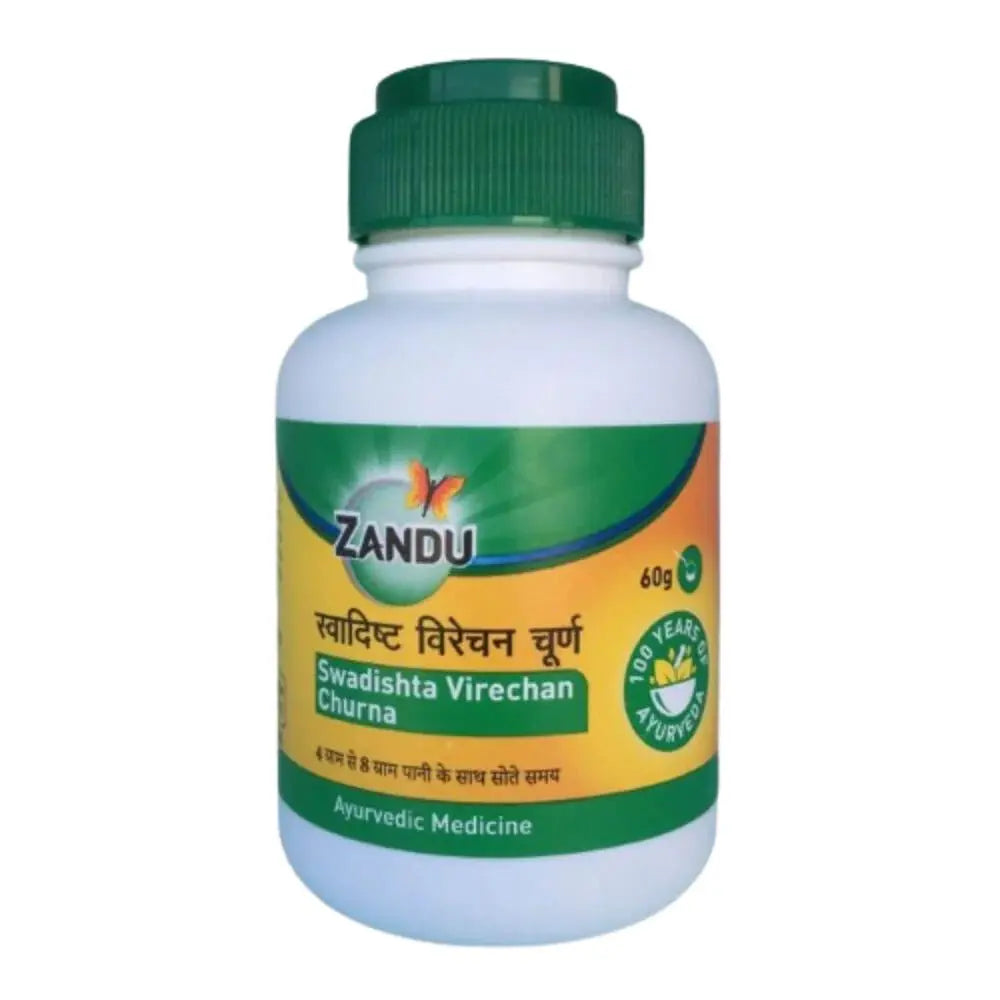 Zandu Swadishta Virechan Churna -60 gm - Mytrendzcart