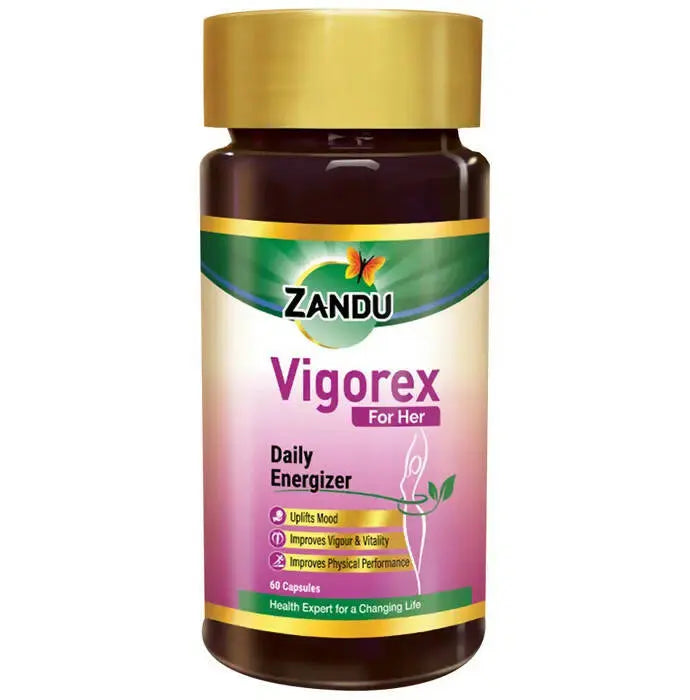 Zandu Vigorex For Her Capsules - Mytrendzcart