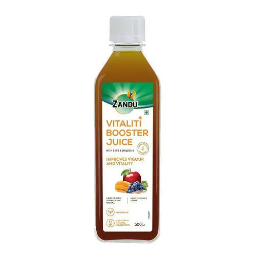 Zandu Vitaliti Booster Juice with Seva & Draksha - Mytrendzcart