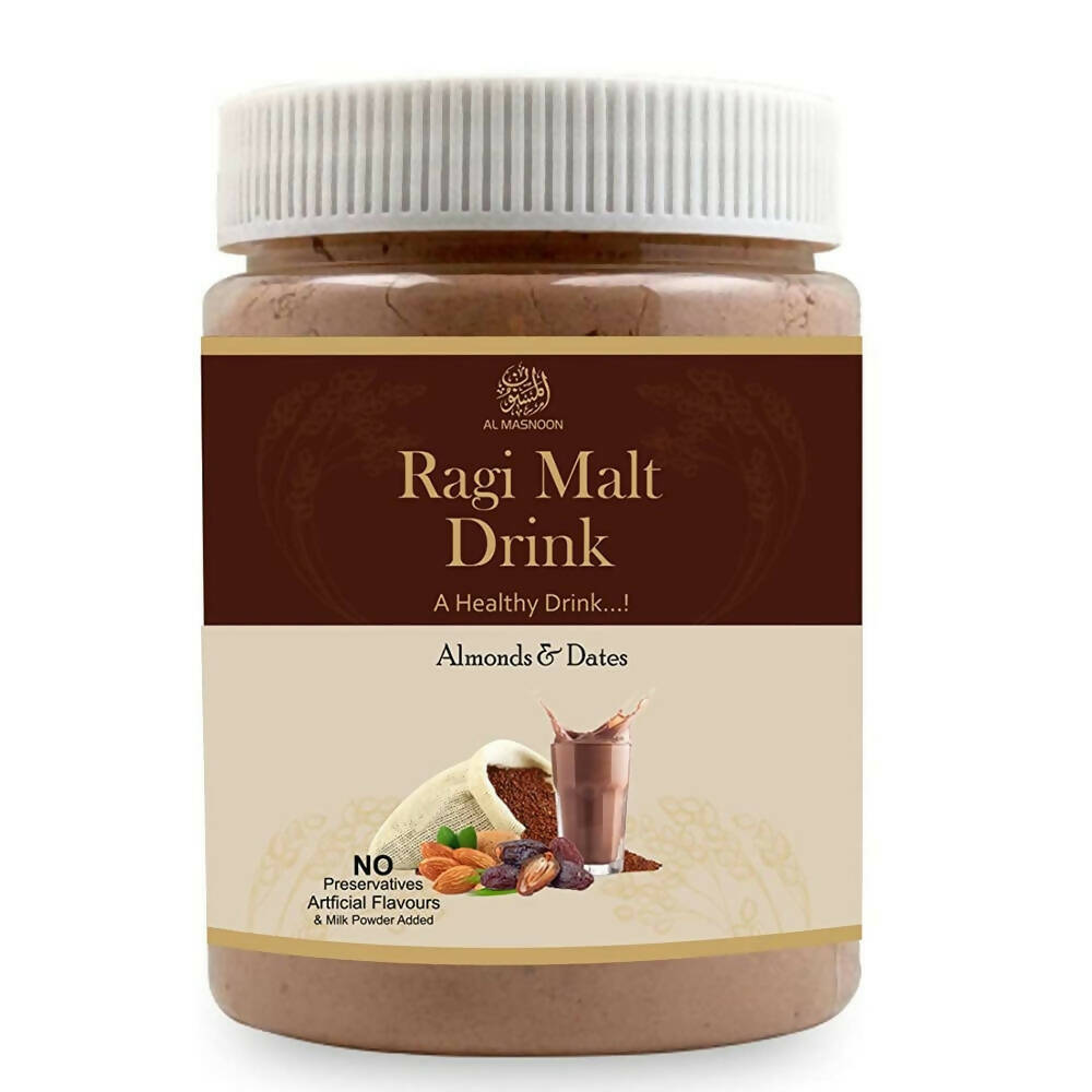 Al Masnoon Ragi Malt Drink With Almonds & Dates - Mytrendzcart