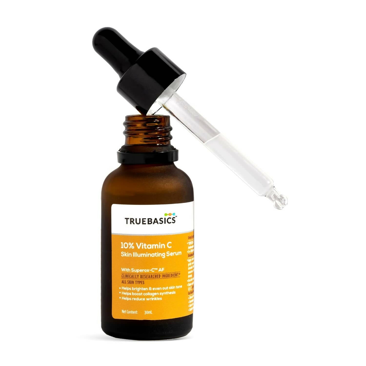 TrueBasics 10% Vitamin C Skin Illuminating Face Serum - Mytrendzcart