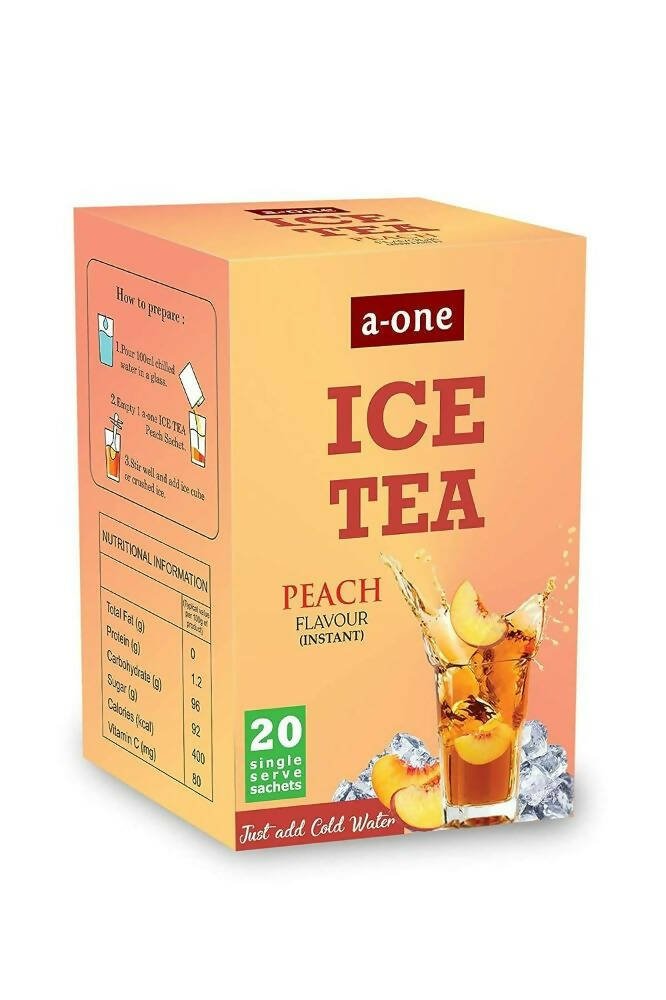 A - One ICE TEA Peach Flavour Instant - Mytrendzcart