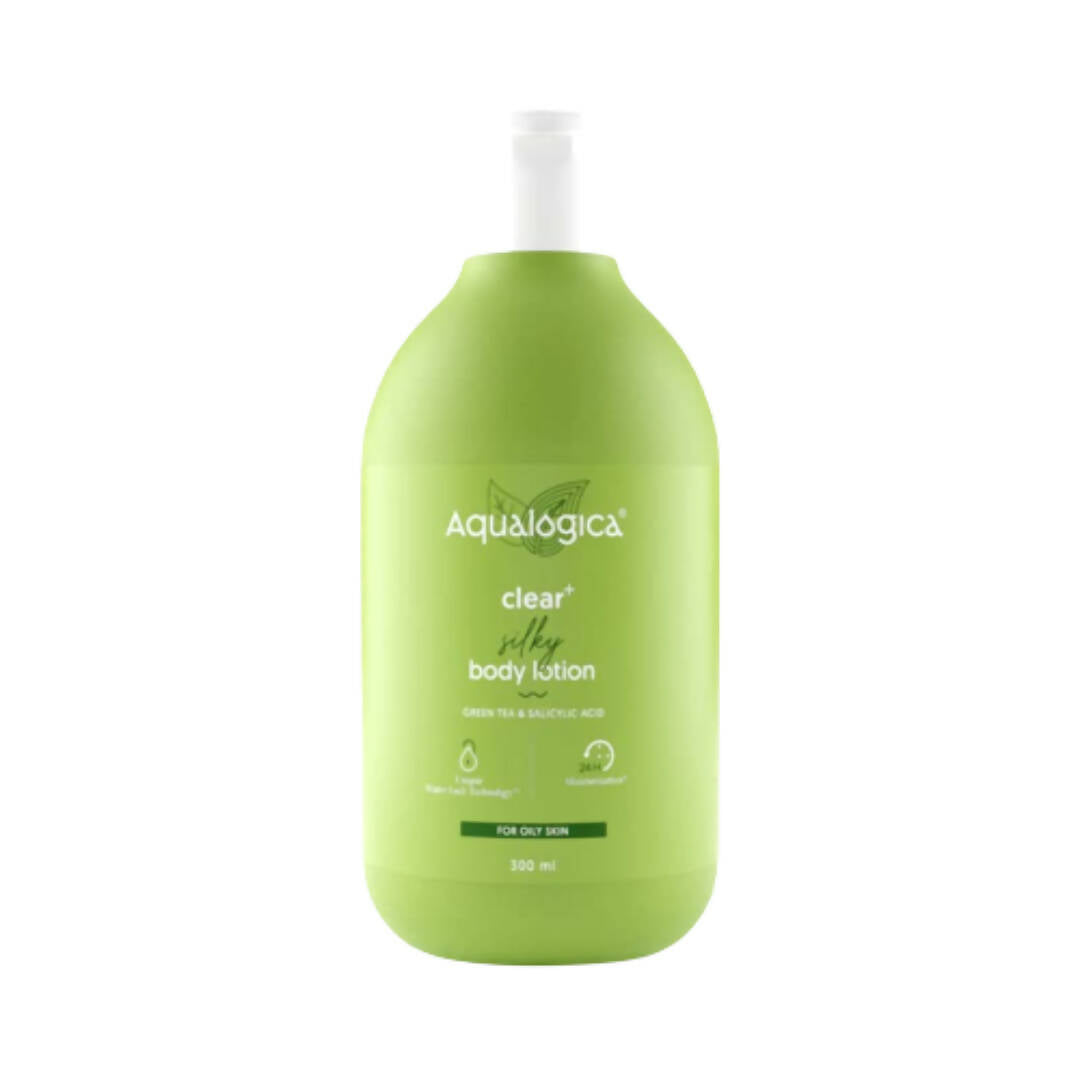 Aqualogica Clear+ Silky Body Lotion, Reduces Acne, Restores pH Level, For For Oily & Dry Skin - Mytrendzcart