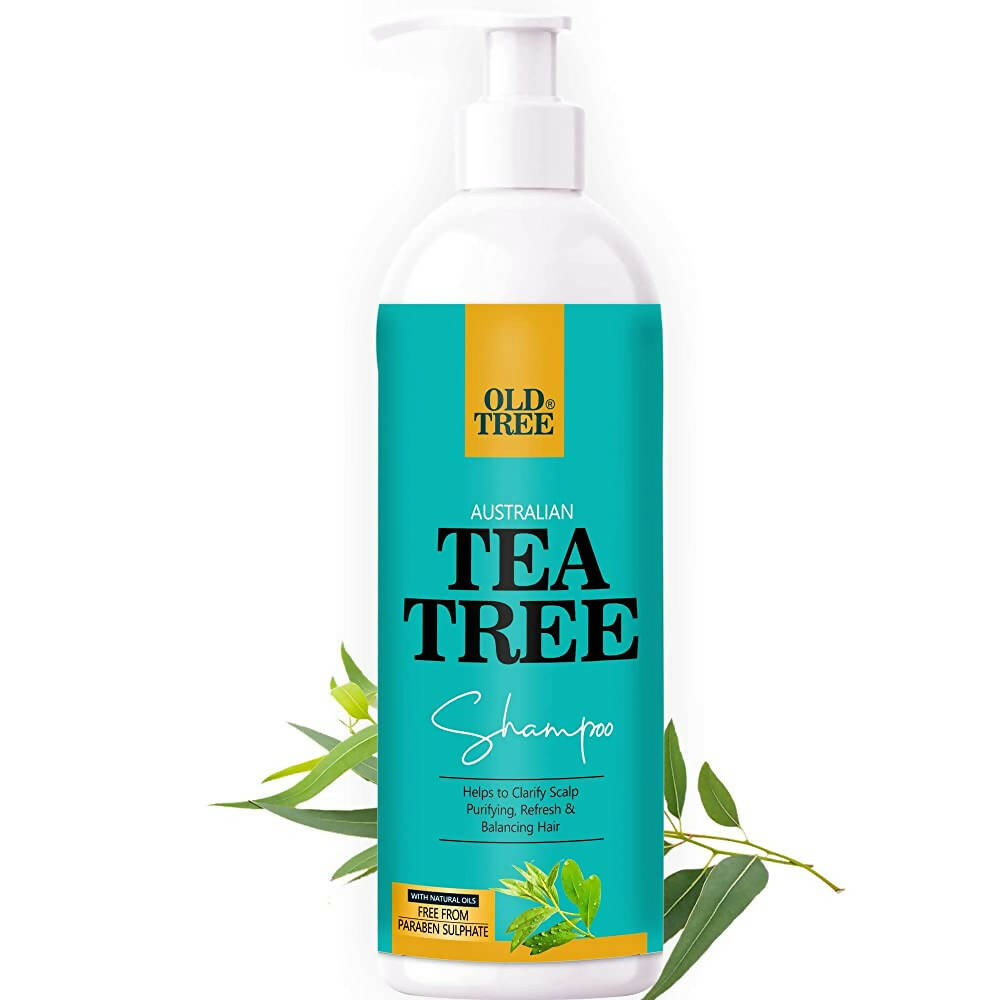 Old Tree Tea Tree Shampoo for Purifying Hair - Mytrendzcart