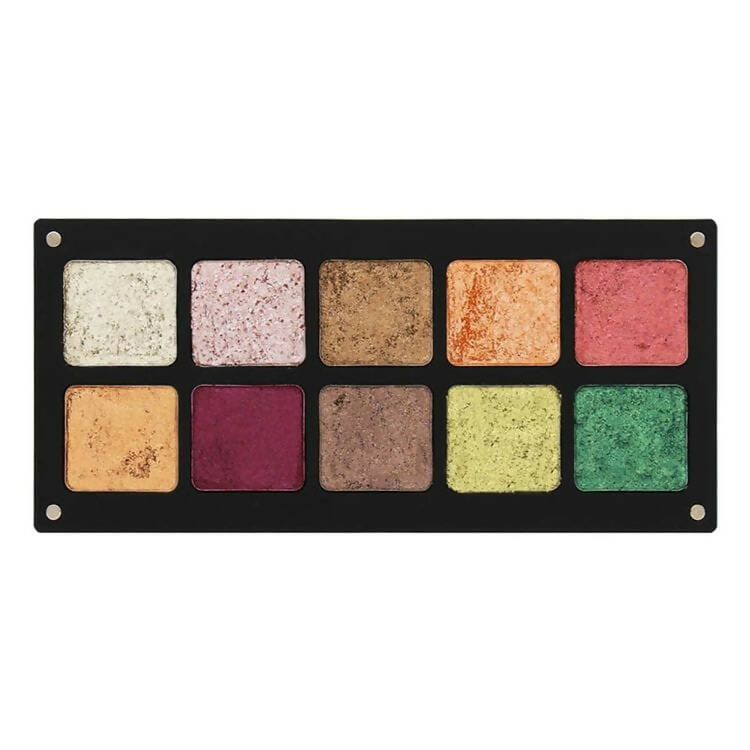 Fashion Colour Professional Artistry 10 Color Creamy Eyeshadow Palette - Mytrendzcart