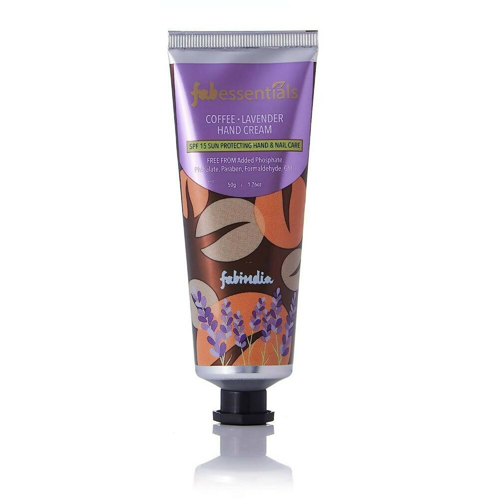 Fabessentials Coffee Lavender Hand Cream - SPF 15 - Mytrendzcart