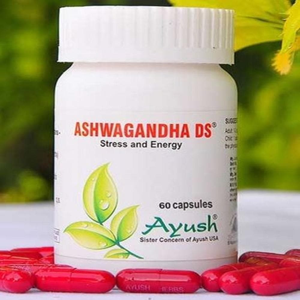 Ayush Ashwagandha DS Capsules Mytrendzcart