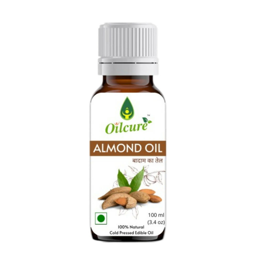 Oilcure Almond Oil Cold Pressed - Mytrendzcart