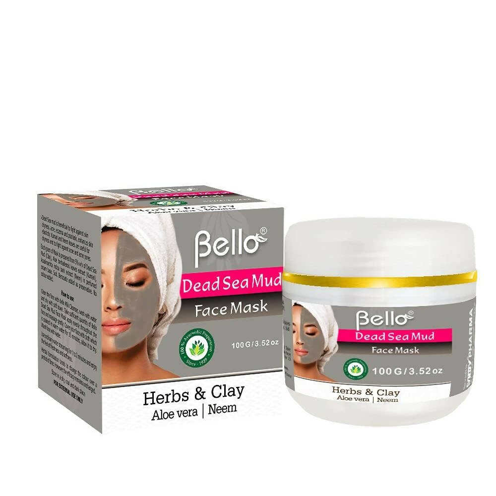 Bello Herbals Dead Sea Mud Face Mask - Mytrendzcart