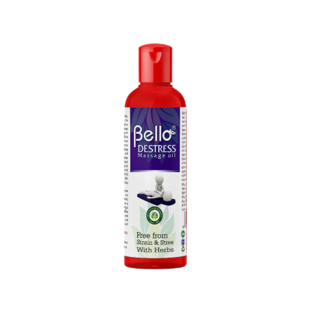 Bello Herbals Destress Massage Oil - Mytrendzcart