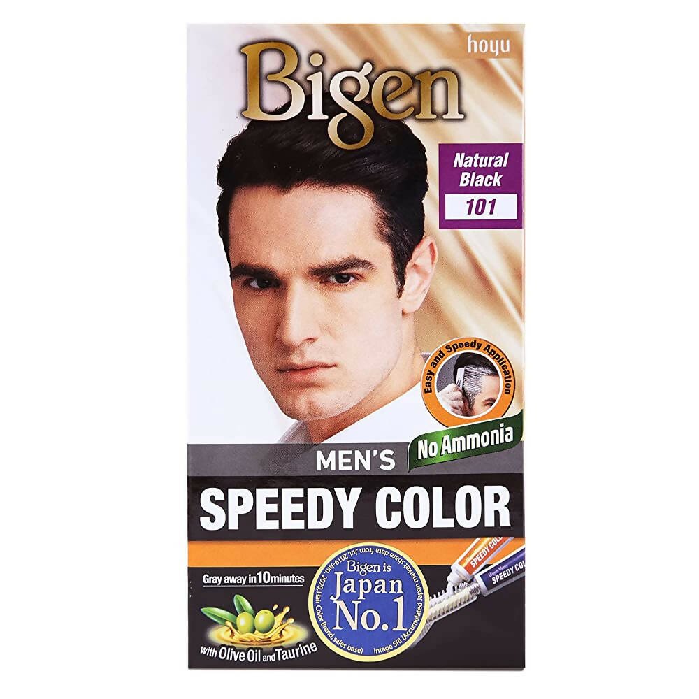 Bigen Men'S Speedy Color - Natural Black - 101 - Mytrendzcart
