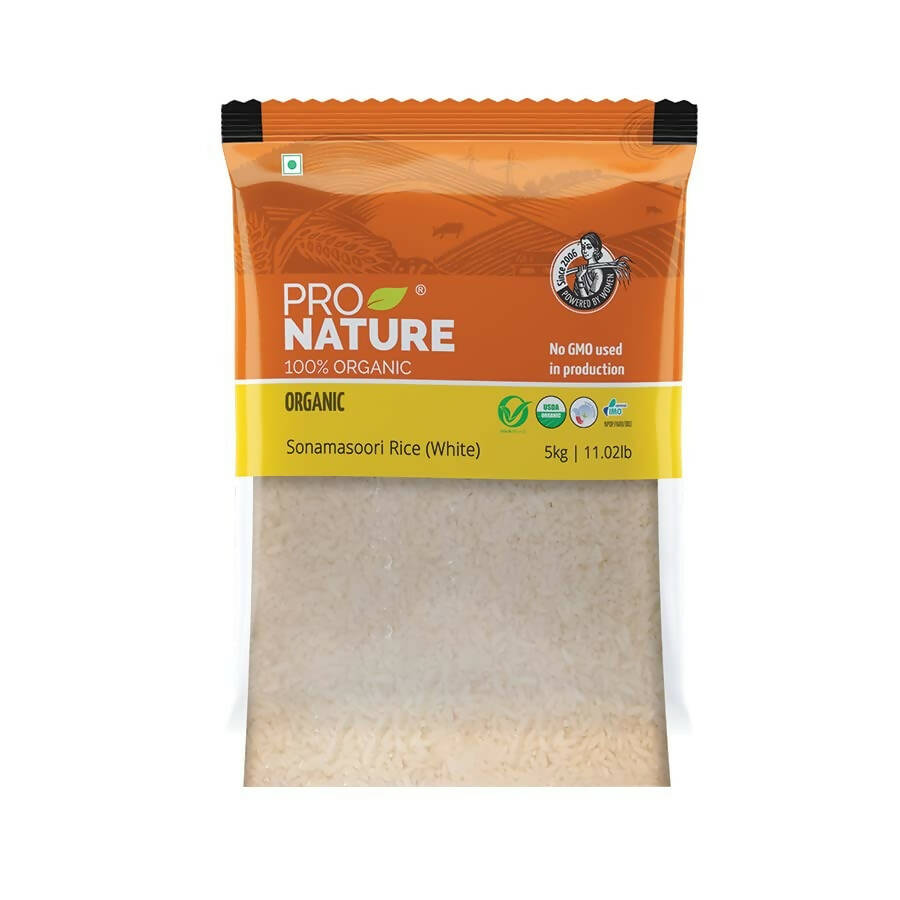 Pro Nature 100% Organic Sonamasoori Rice - Mytrendzcart