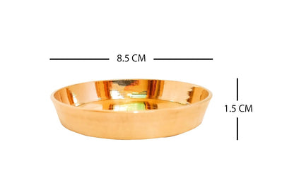 Brass Bhog Prasad Plates