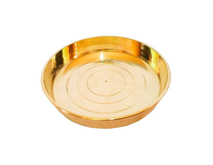 Brass Bhog Prasad Plates
