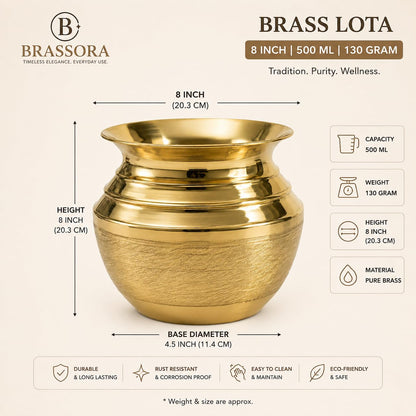 Brass Lota Kalash