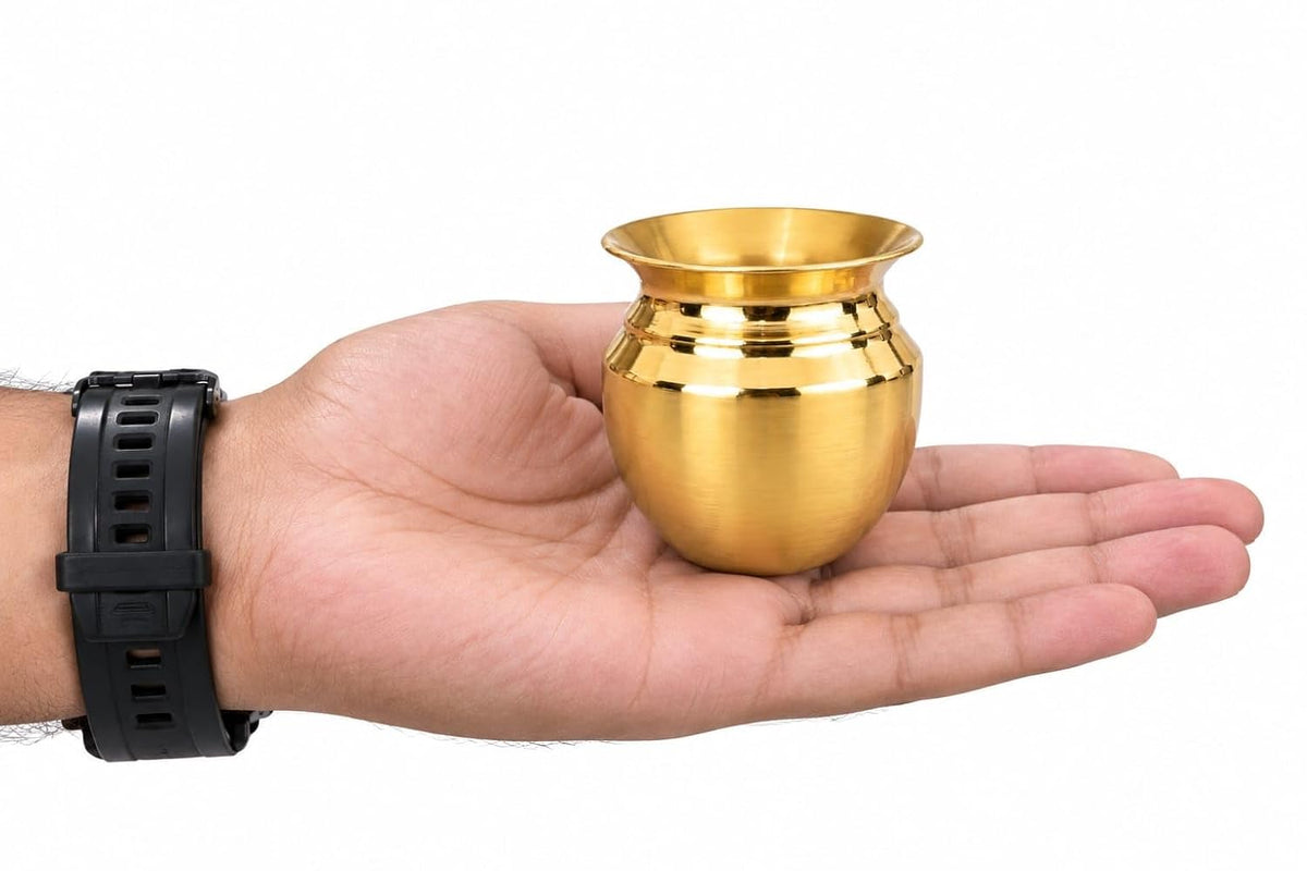Brass Lota Kalash, Small (120 ml)