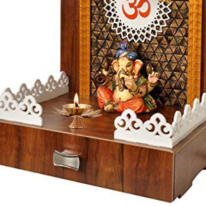 Brass Lotus Diyas, 3 Inch (Set of 12)