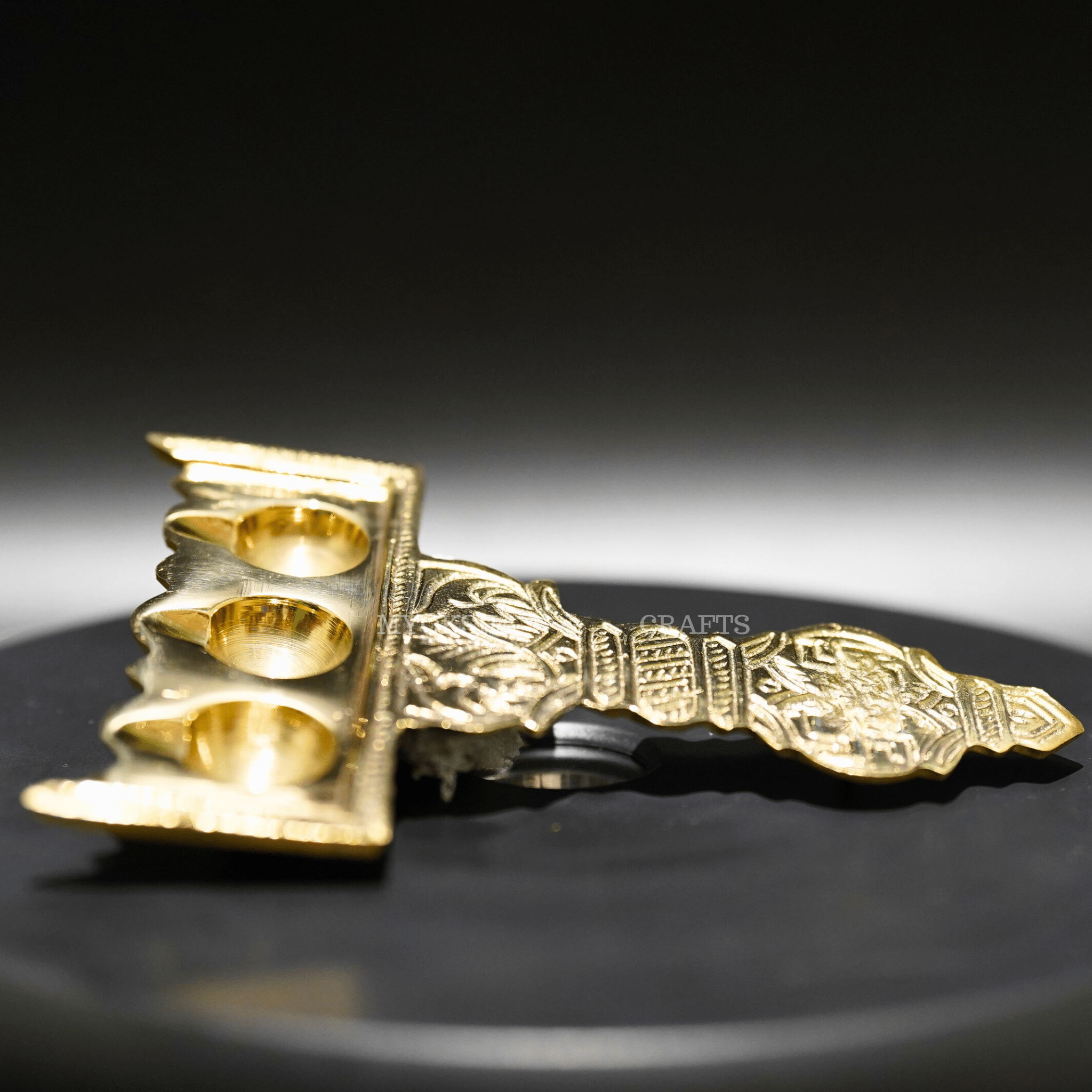 Brass Trikal Arti - Timeless Devotion for Homes - Mytrendzcart
