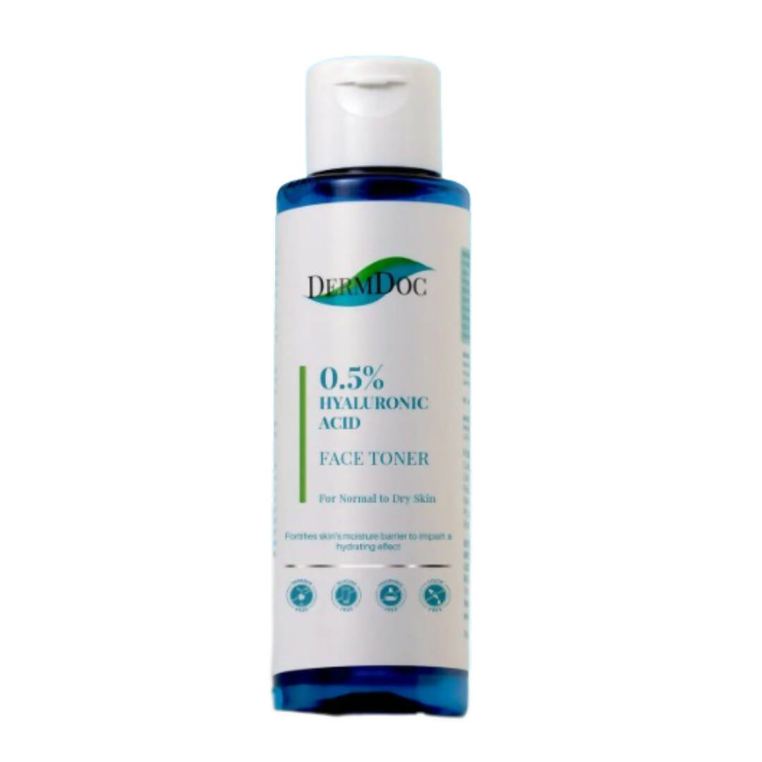 Dermdoc 0.5% Pure Hyaluronic Acid Face Toner for Normal to Dry Skin - Mytrendzcart