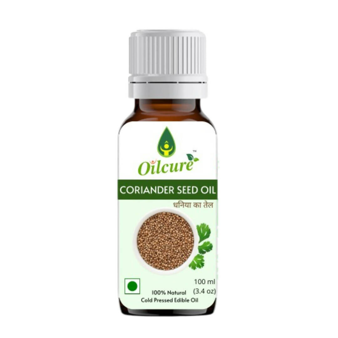 Oilcure Coriander Seed Oil Cold Pressed - Mytrendzcart