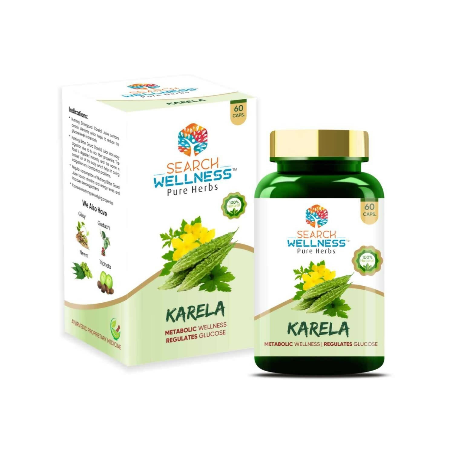Search Wellness Karela Capsules - Mytrendzcart
