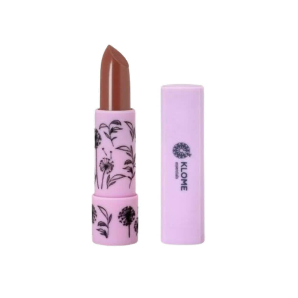 Klome Essentials Vegan Matte Lipstick-Clovewood (Nude Brown) - Mytrendzcart