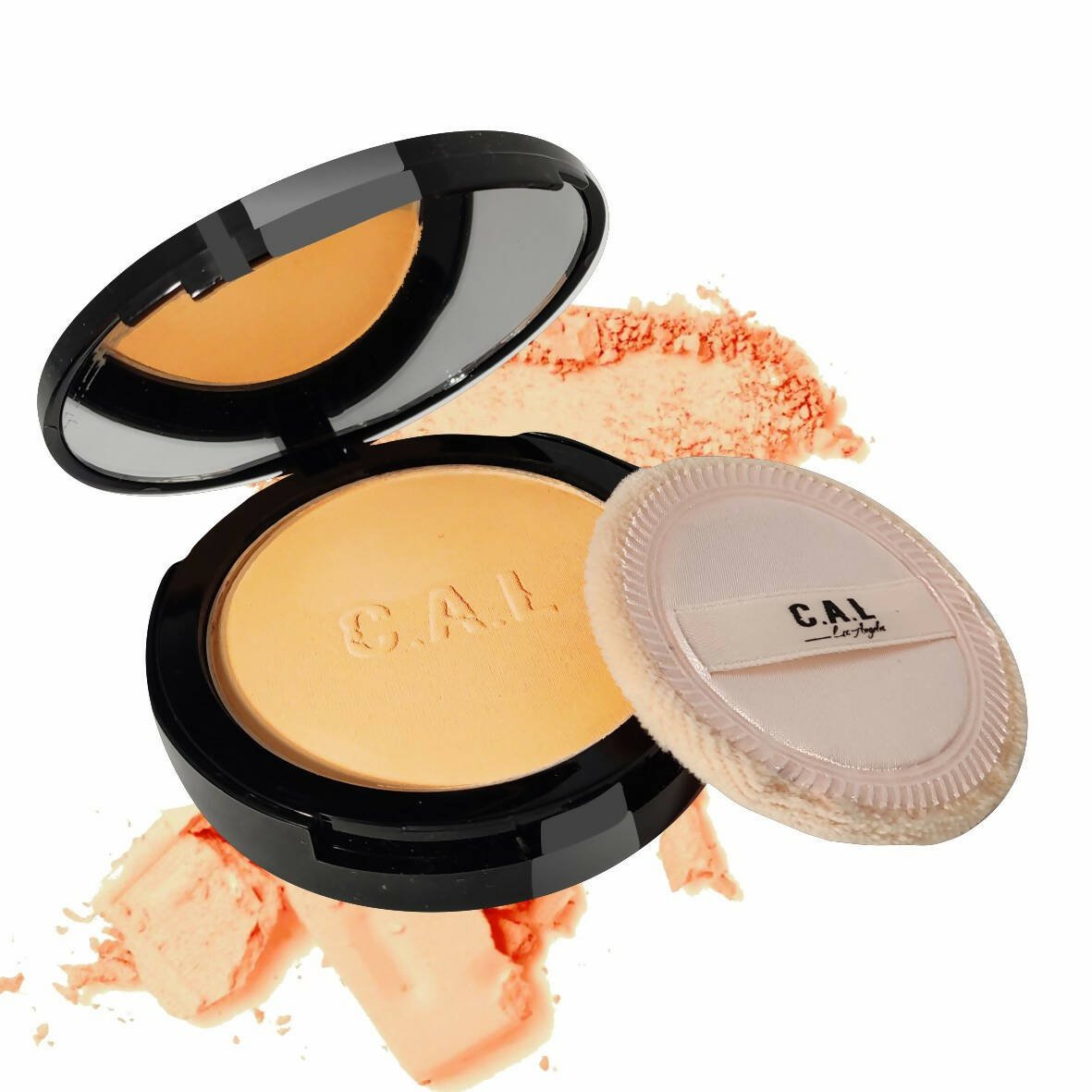 CAL Los Angeles Finish Up Matte Compact - Orange - Mytrendzcart