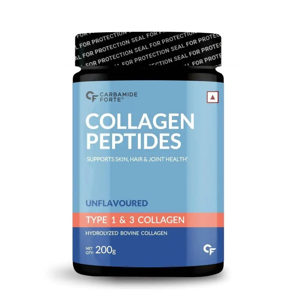 Carbamide Forte Hydrolyzed Collagen Powder with Type 1 & 3 Collagen Peptides - Mytrendzcart