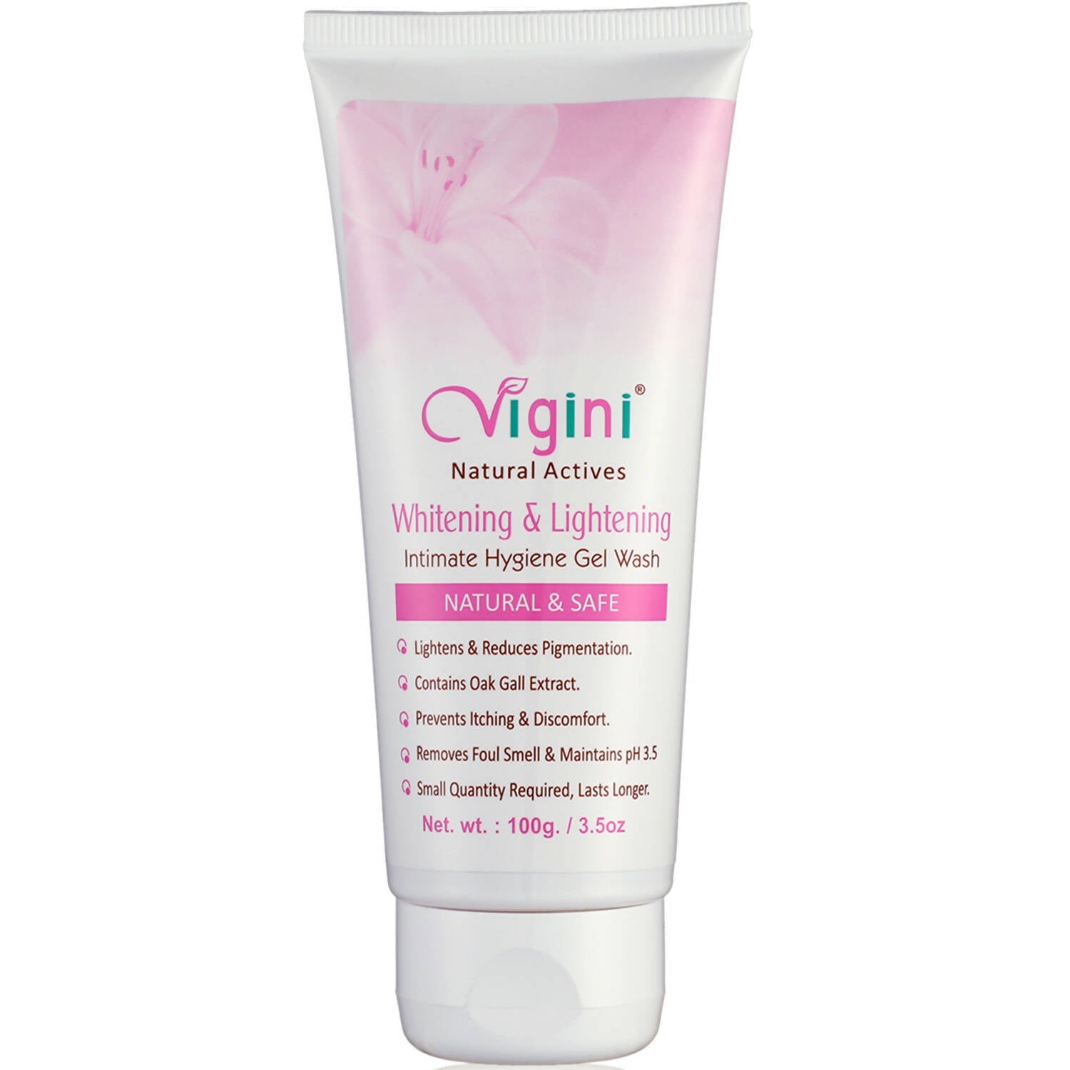 Vigini Natural Actives Vaginal Lightening Whitening Intimate Feminine Hygiene Gel Wash for Women - Mytrendzcart