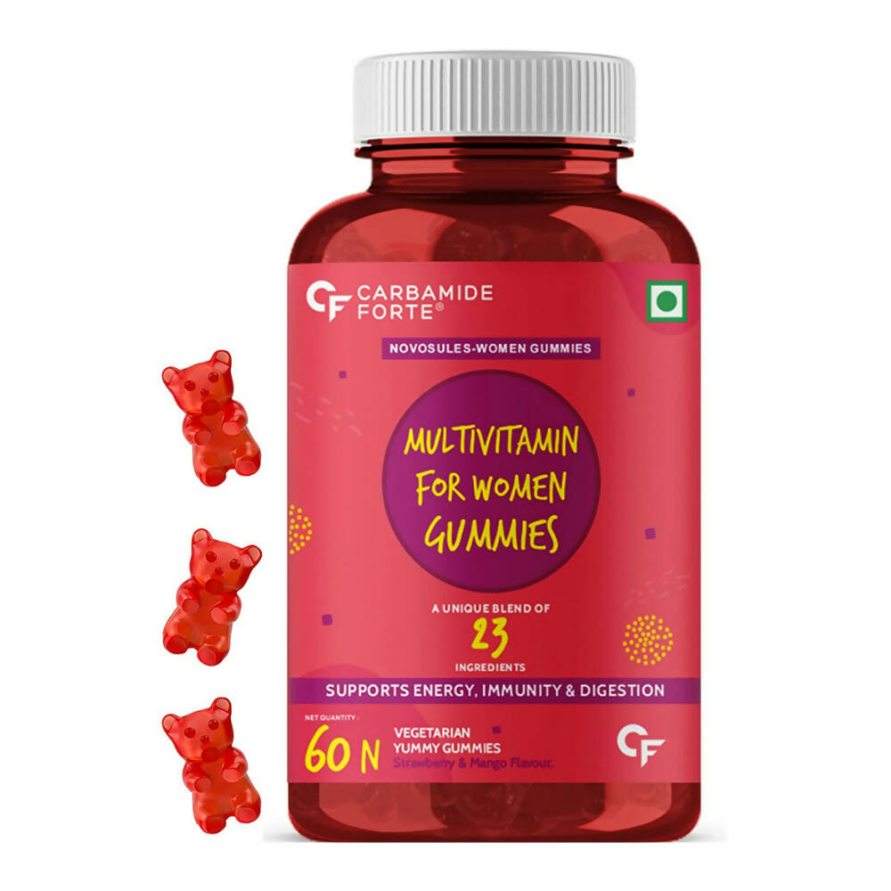 Carbamide Forte Multivitamin Gummies for Women for Hair, Skin & Nails - Mytrendzcart