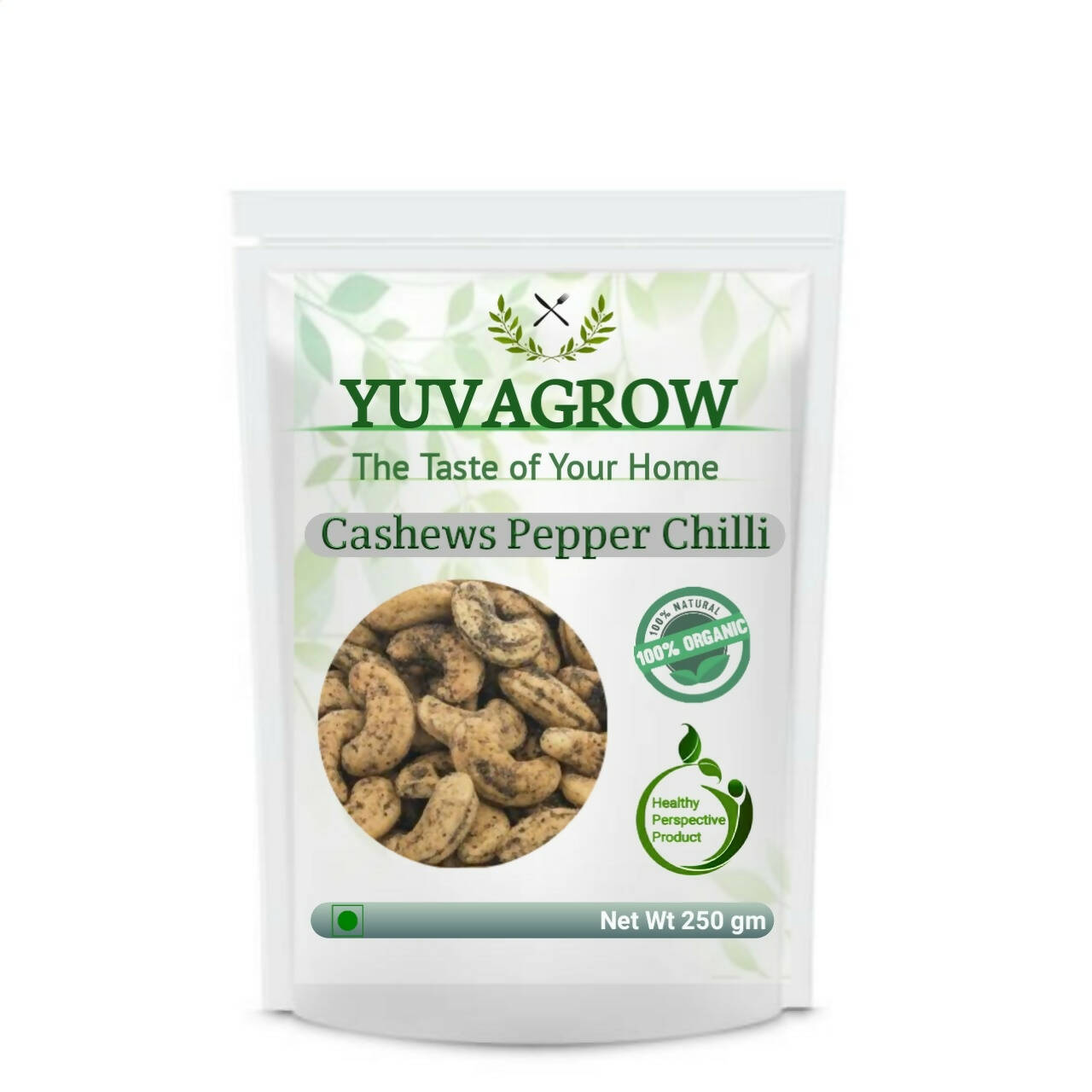 Yuvagrow Cashews Pepper Chilli - Mytrendzcart