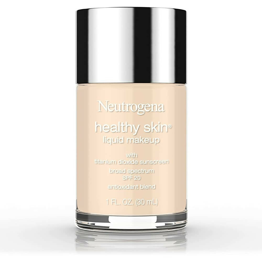 Neutrogena Healthy Skin Liquid Makeup Foundation, Broad Spectrum SPF 20 Feverfew,Classic Ivory - Mytrendzcart