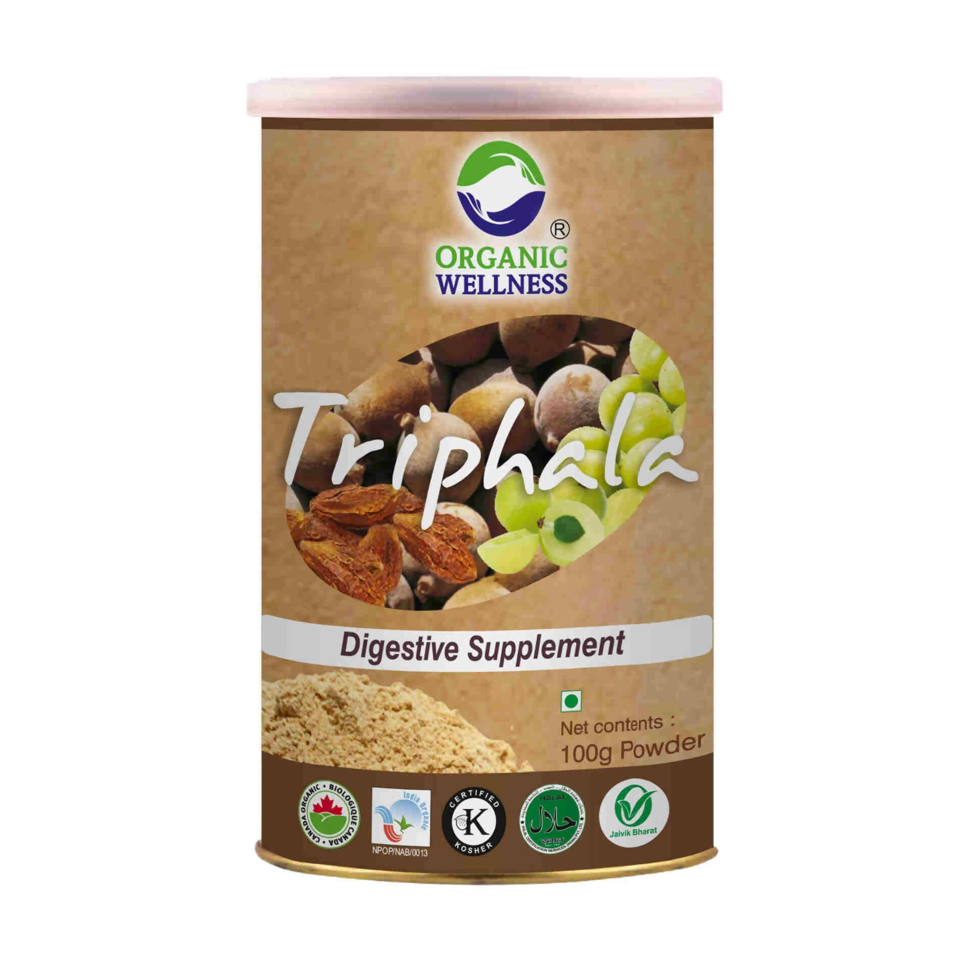 Organic Wellness Triphala Powder - Mytrendzcart