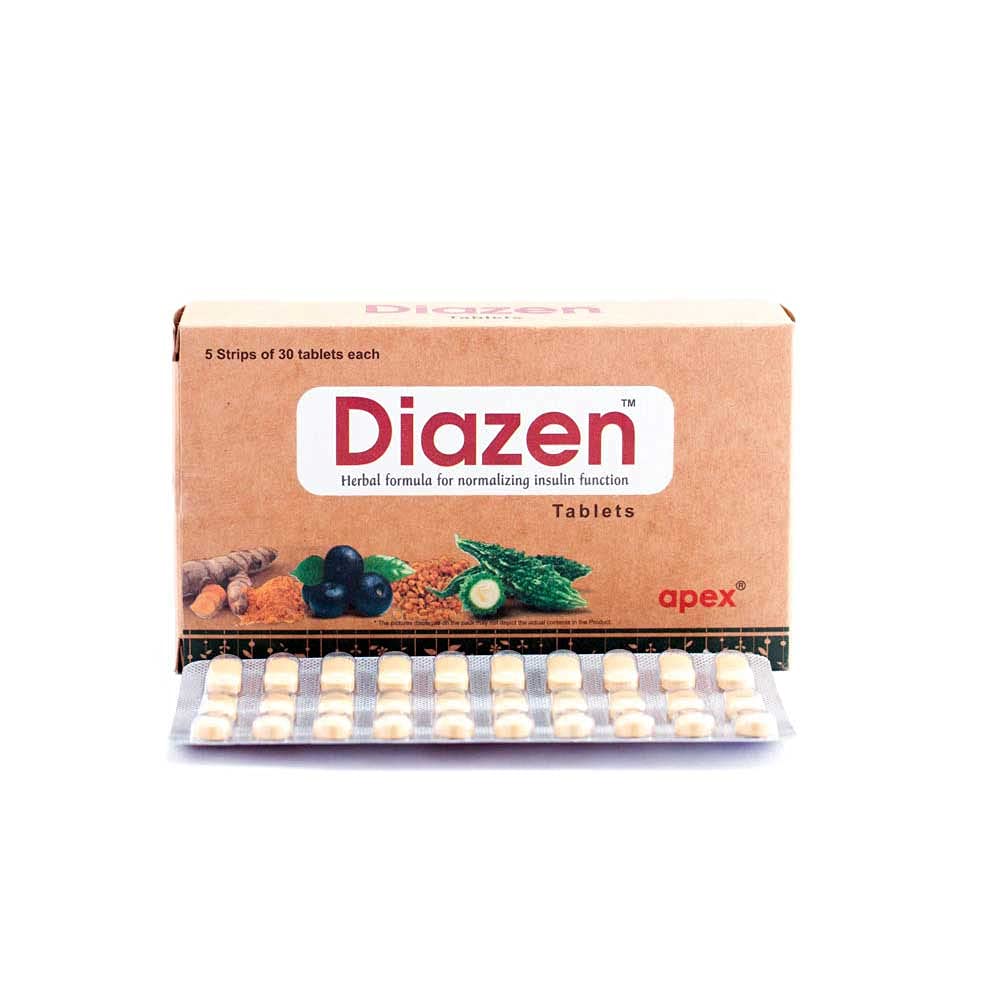 Apex Ayurvedic Diazen Tablets Mytrendzcart