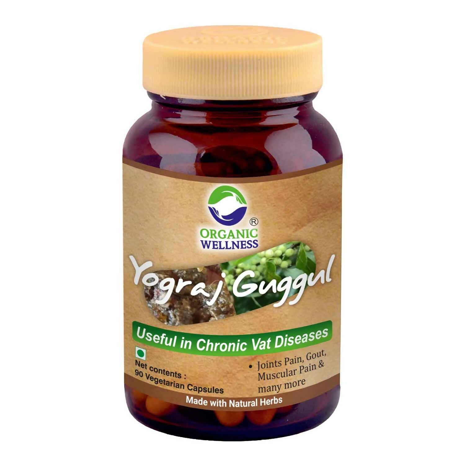 Organic Wellness Yograj Guggul Vegetarian Capsules - Mytrendzcart