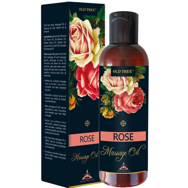 Old Tree Rose Body Massage Oil - Mytrendzcart